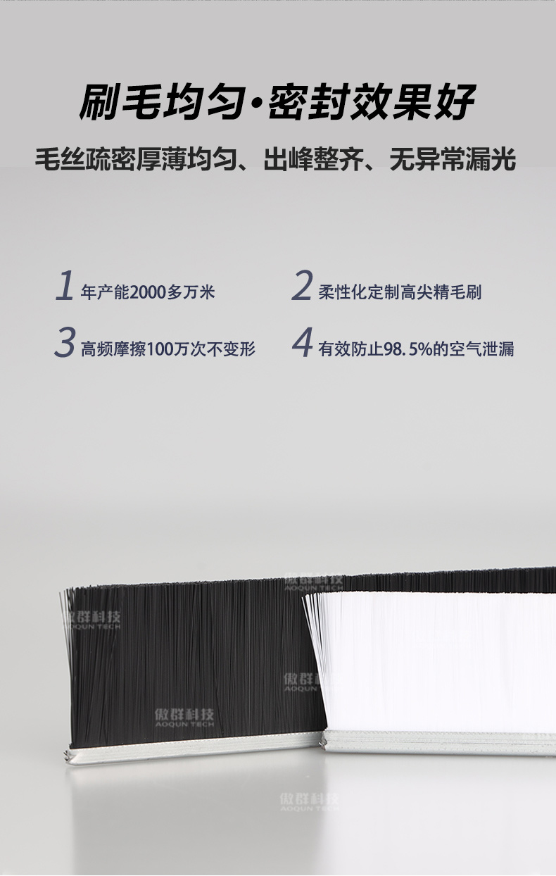 汽車(chē)密封毛刷條05